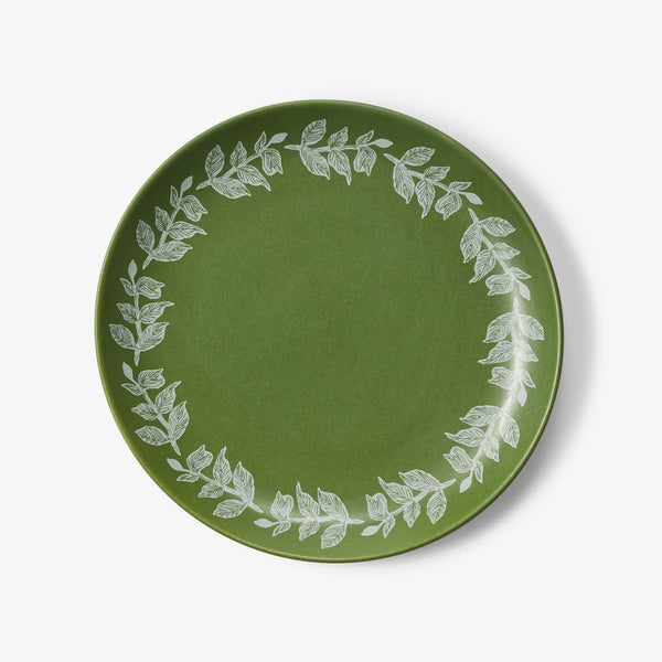 Green Vine Dinner Plate
