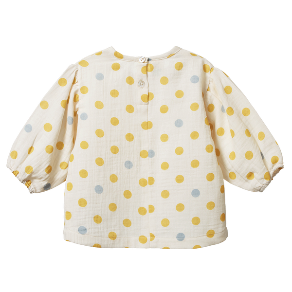 Elodie Blouse Summer Polka Dot Print