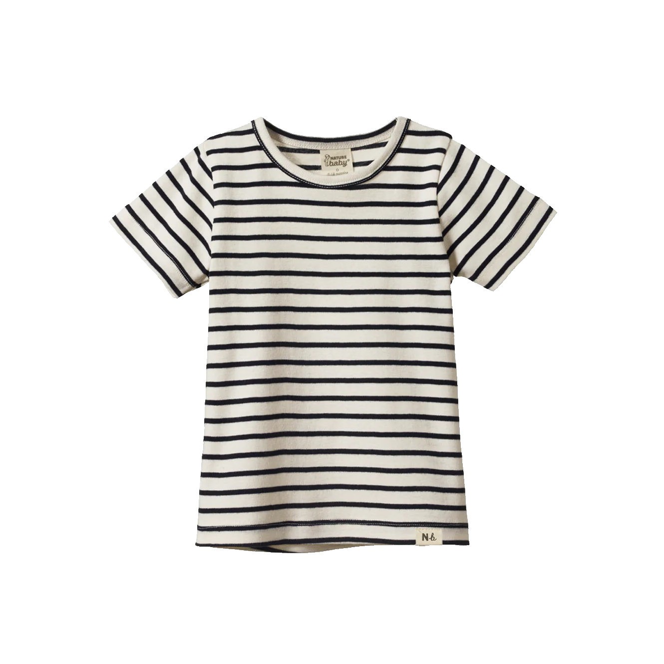 River Tee Navy Sailor Stripe