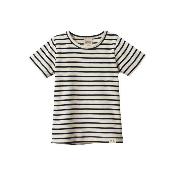 River Tee Navy Sailor Stripe