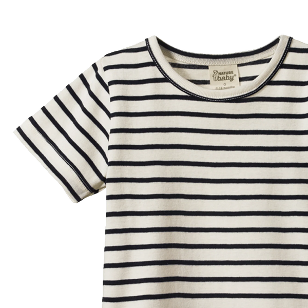 River Tee Navy Sailor Stripe