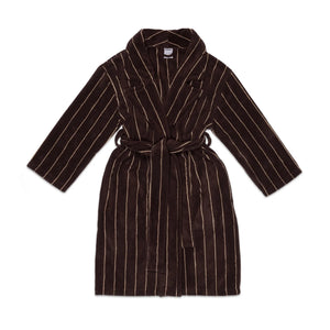 Robe Espresso Pinstripe