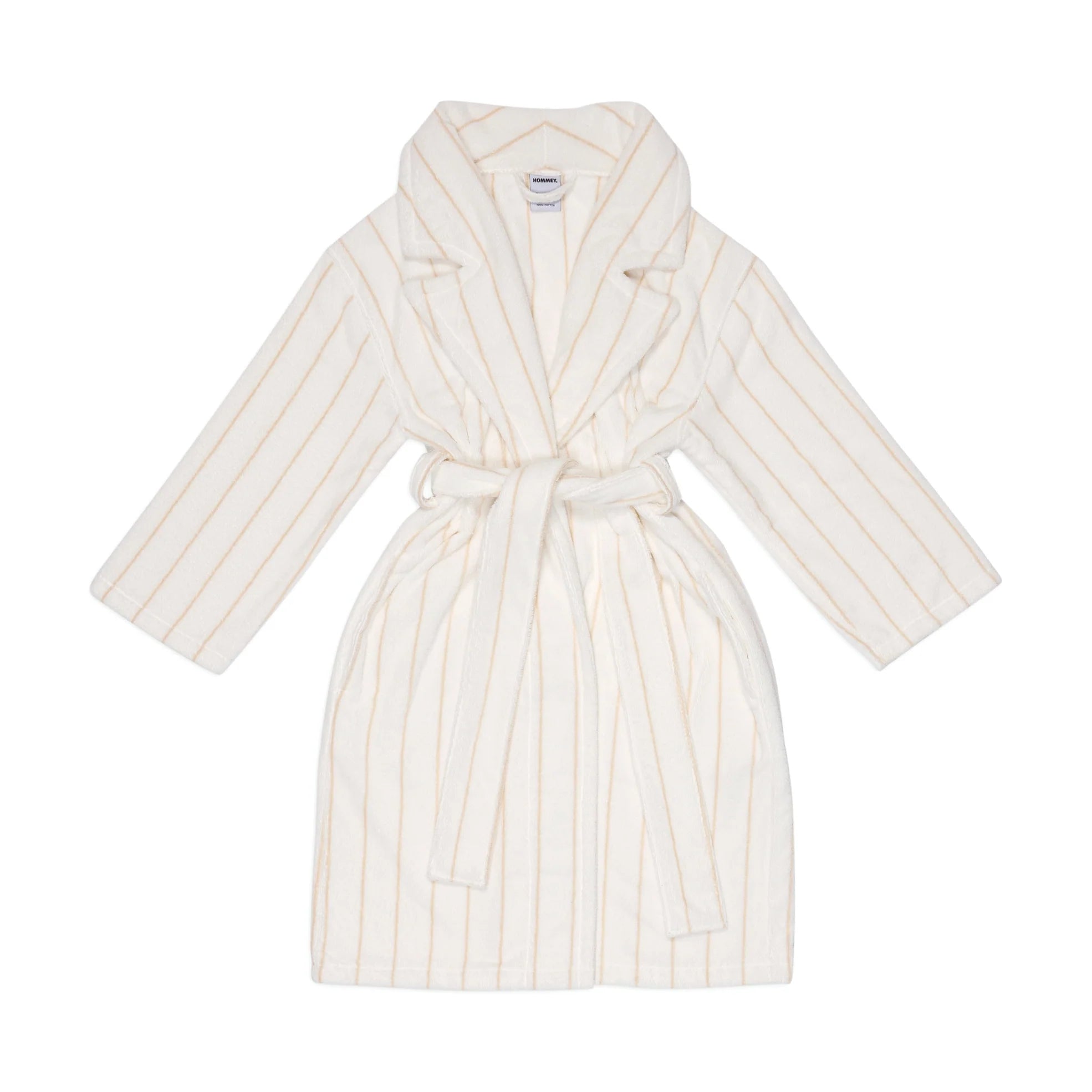 Robe Biscuit Pinstripe