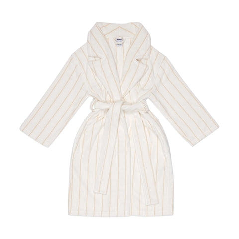 Robe Biscuit Pinstripe