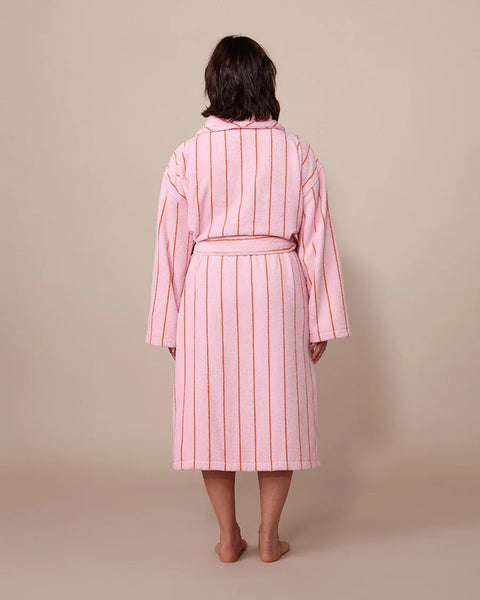 Robe Fleur Pinstripe