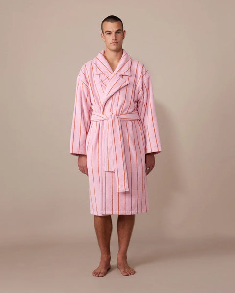 Robe Fleur Pinstripe