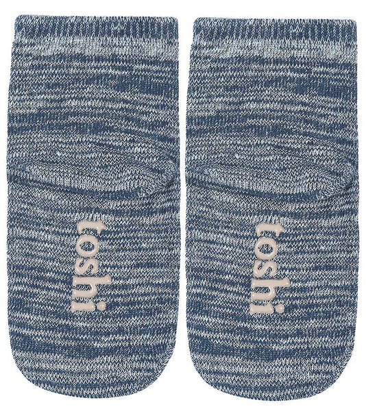 Organic Socks Ankle Marle Midnight