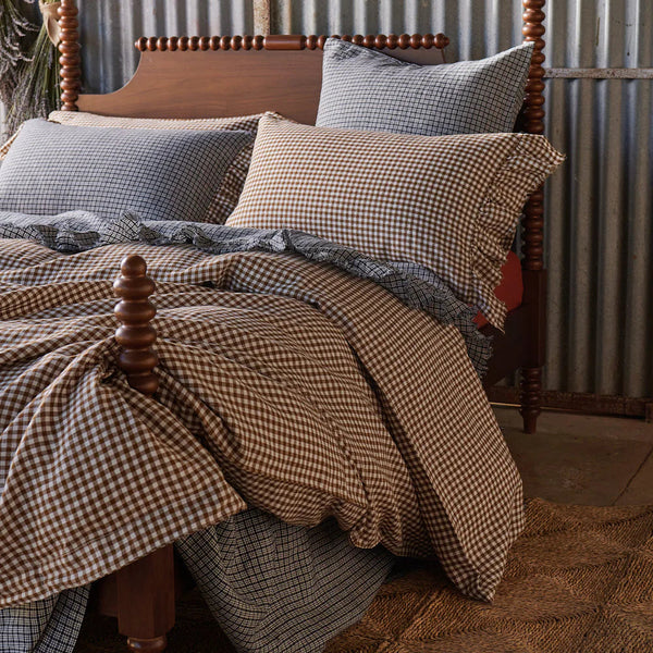 Gumnut Gingham Duvet Cover
