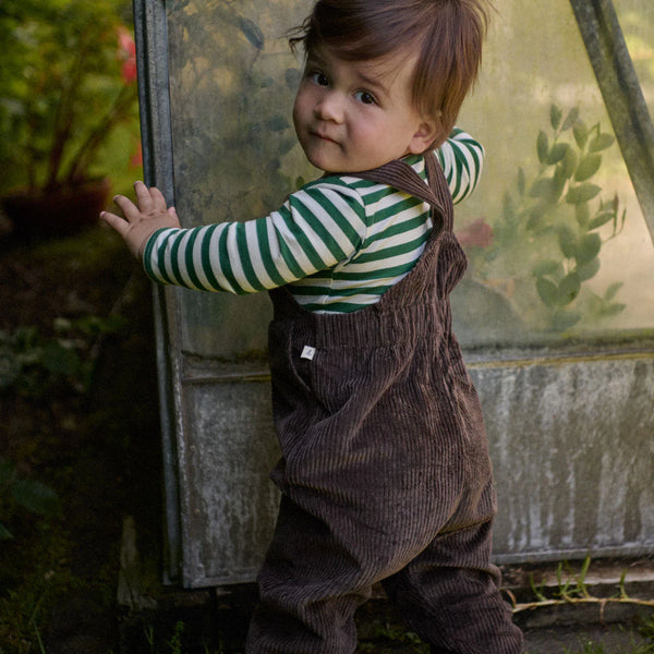 Stretch Jersey Long Sleeve Bodysuit Eden Sea