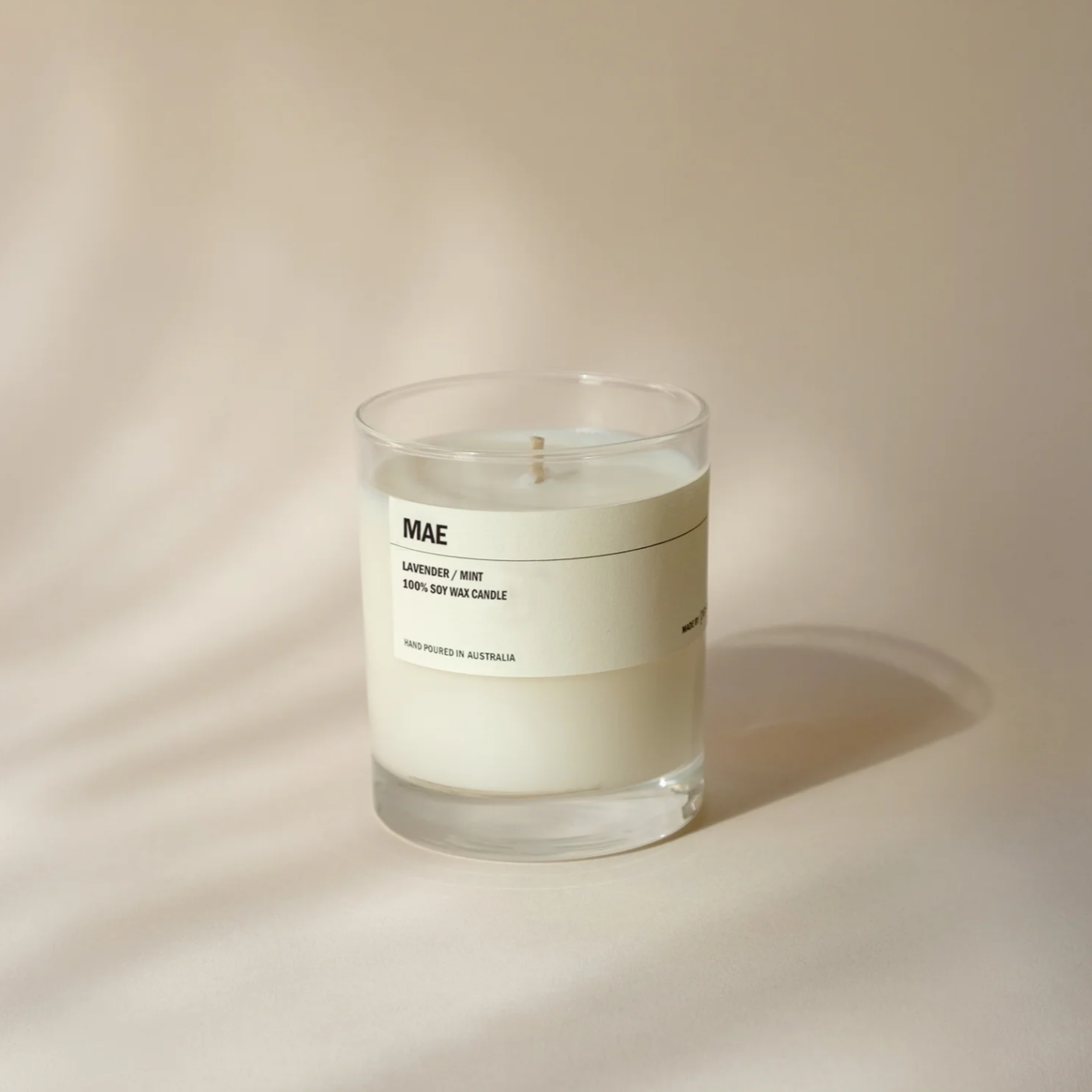 MAE: Lavender / Mint Clear Candle 300g