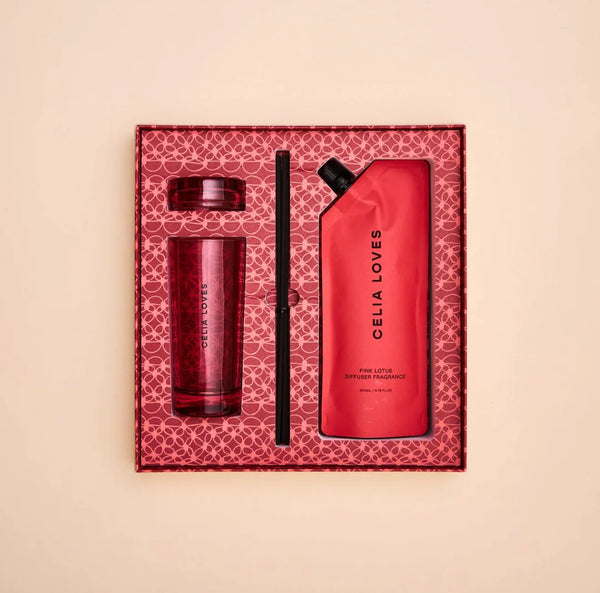 Diffuser Gift Set - Pink Lotus