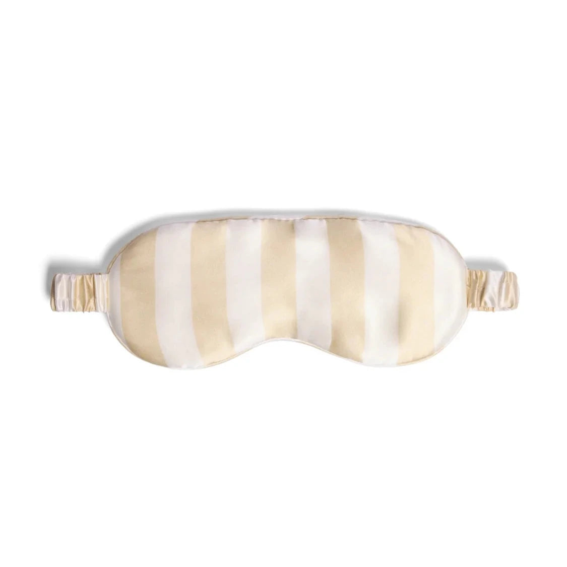 Silk Eye Mask Biscotto Stripes