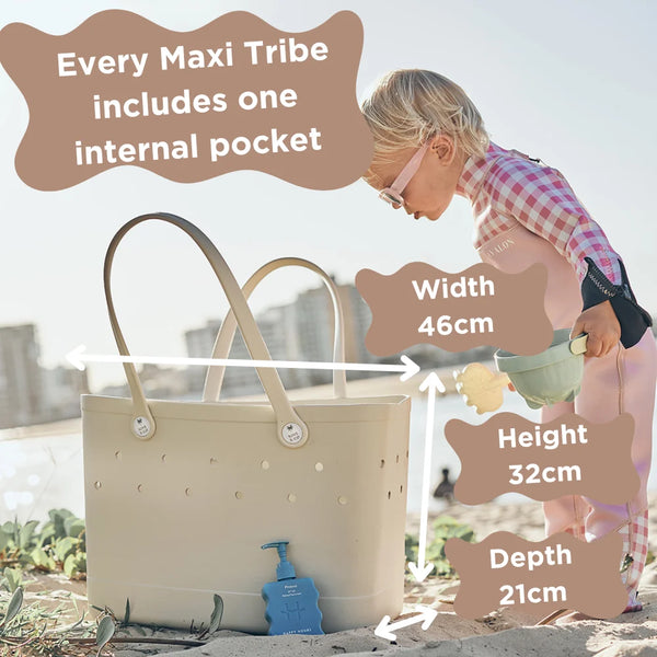 Maxi Tribe Bag In Espresso Bay