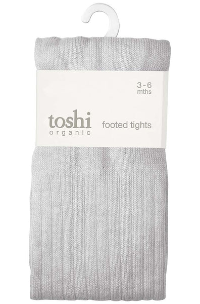 Organic Tights Footed Dreamtime Ash