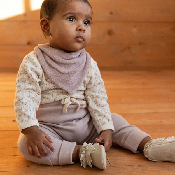 Triangle Bib Terry Lilac
