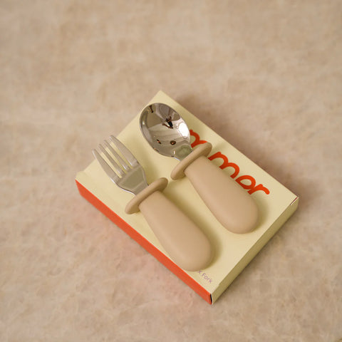 Toddler Cutlery Set Oat