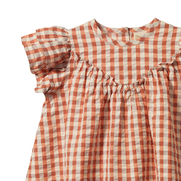 Una Dress Dandelion Gingham