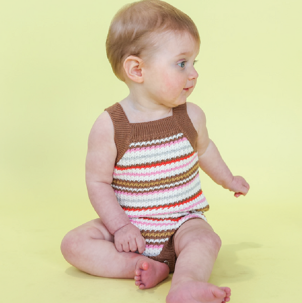 Sunshine Stripe Romper
