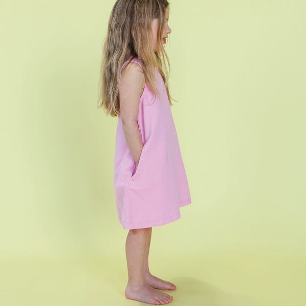 Shift Denim Dress Candy