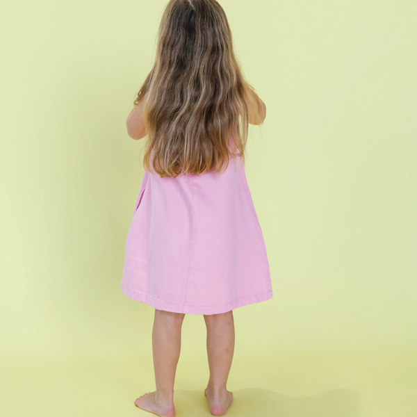 Shift Denim Dress Candy