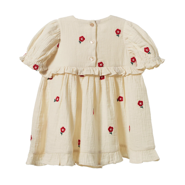 Valentina Dress Red Flora