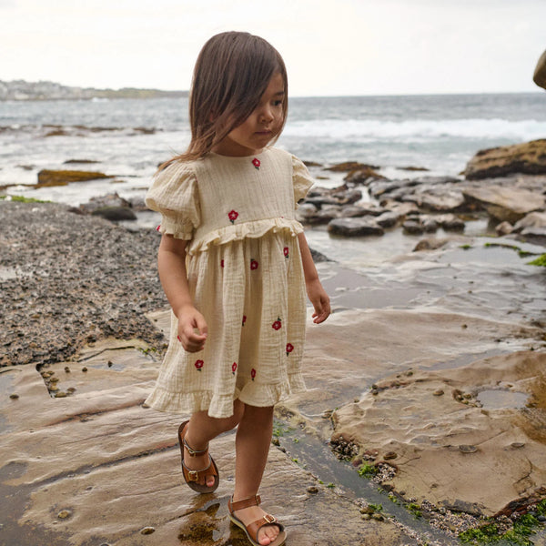 Valentina Dress Red Flora