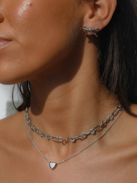 Lulu Earrings Silver