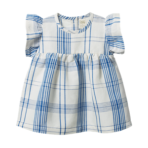 Bonnie Dress Linen Clyde Check