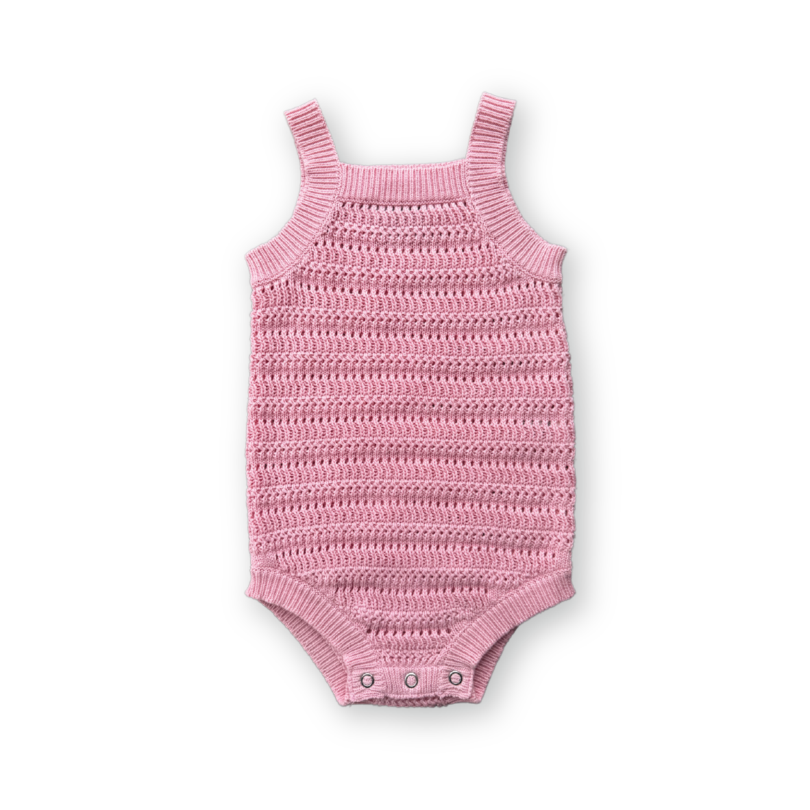 Knitted Organic Singletsuit Blossom