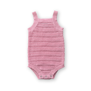 Knitted Organic Singletsuit Blossom