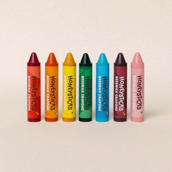 Super Jumbo Beeswax Crayons 7 pack