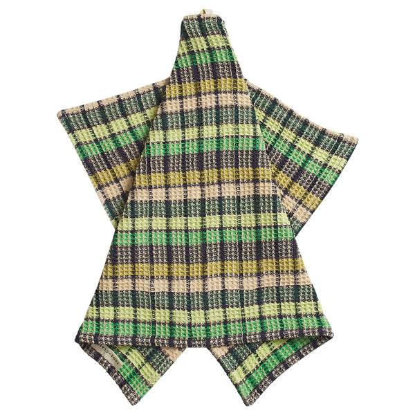Stela Check Tea Towel Verdant