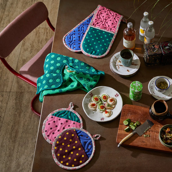 Paige Tea Towel Verdant