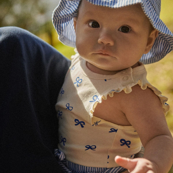 Fleur Bodysuit Ribbons Print