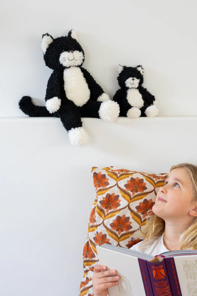 Checkers the Kitten Black