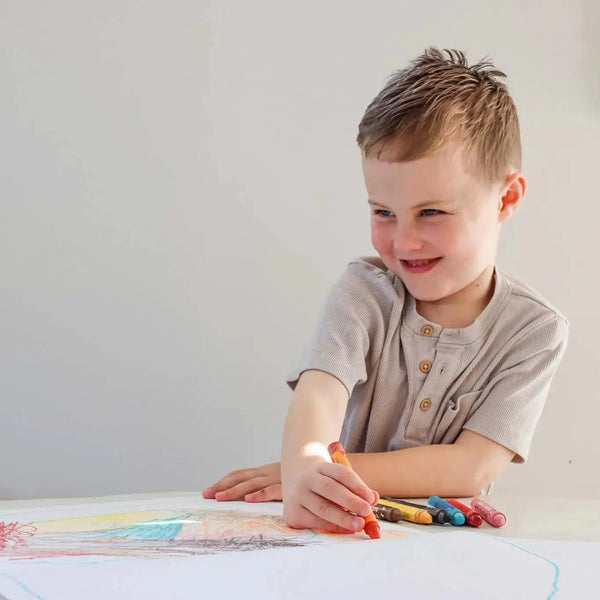 Beeswax Crayons Jumbos 12 pack