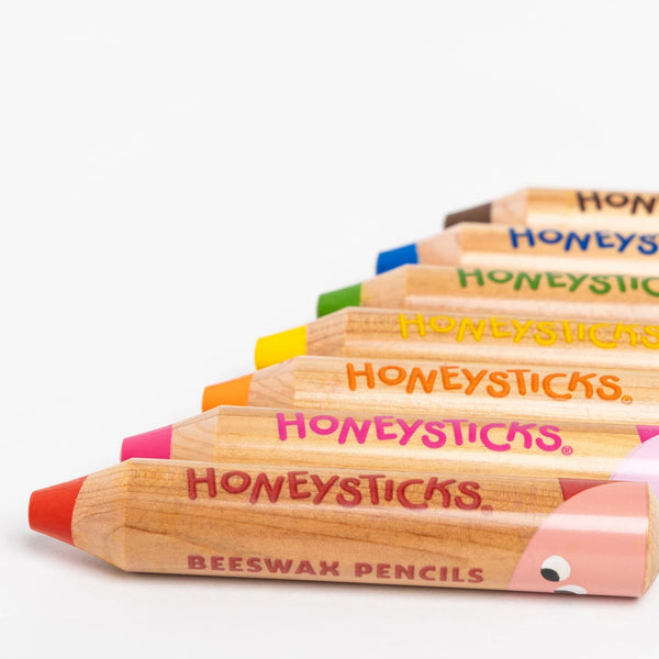 Coloured Beeswax Pencils - Little Learner 7 pack