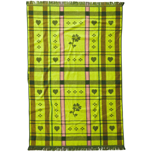 Josephine Bath Sheet Hunter Green