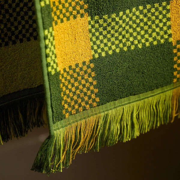 Josephine Bath Sheet Hunter Green