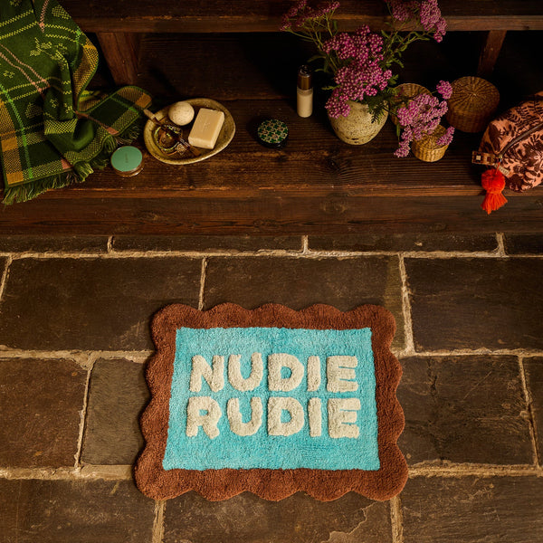Romy Nudie Bath Mat Mini Turquiose