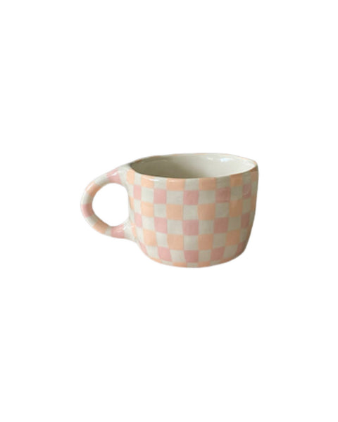 Goldie Mug Two Toned Check