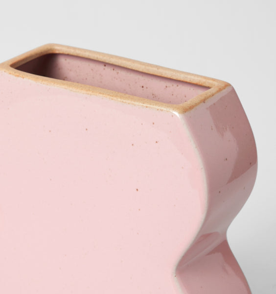 Form Vase Small Pink