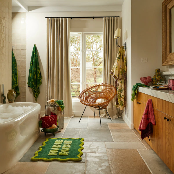 Amalie Nudie Bath Mat Kelp