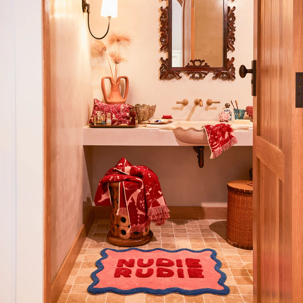 Amalie Nudie Bath Mat Hibiscus