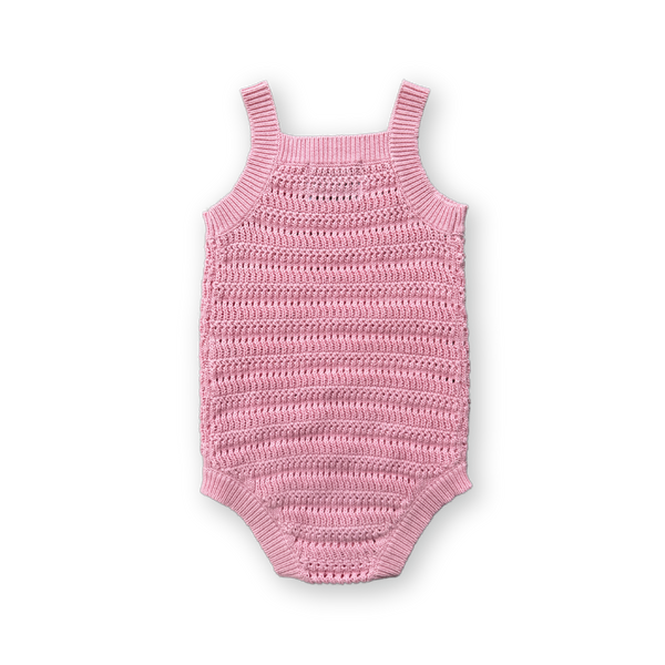 Knitted Organic Singletsuit Blossom