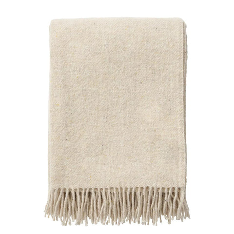 Earth Recycled Wool Blanket Creme