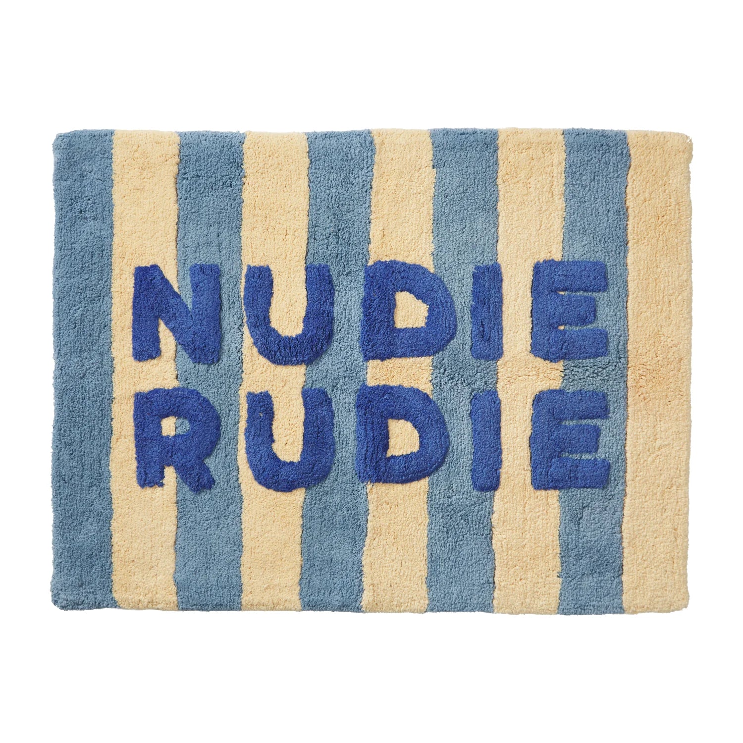 Ira Nudie Rudie Bath Mat Blue Jean