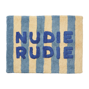 Ira Nudie Rudie Bath Mat Blue Jean