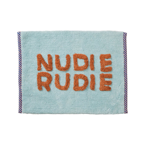 Tula Nudie Rudie Bath Mat Mini Sky