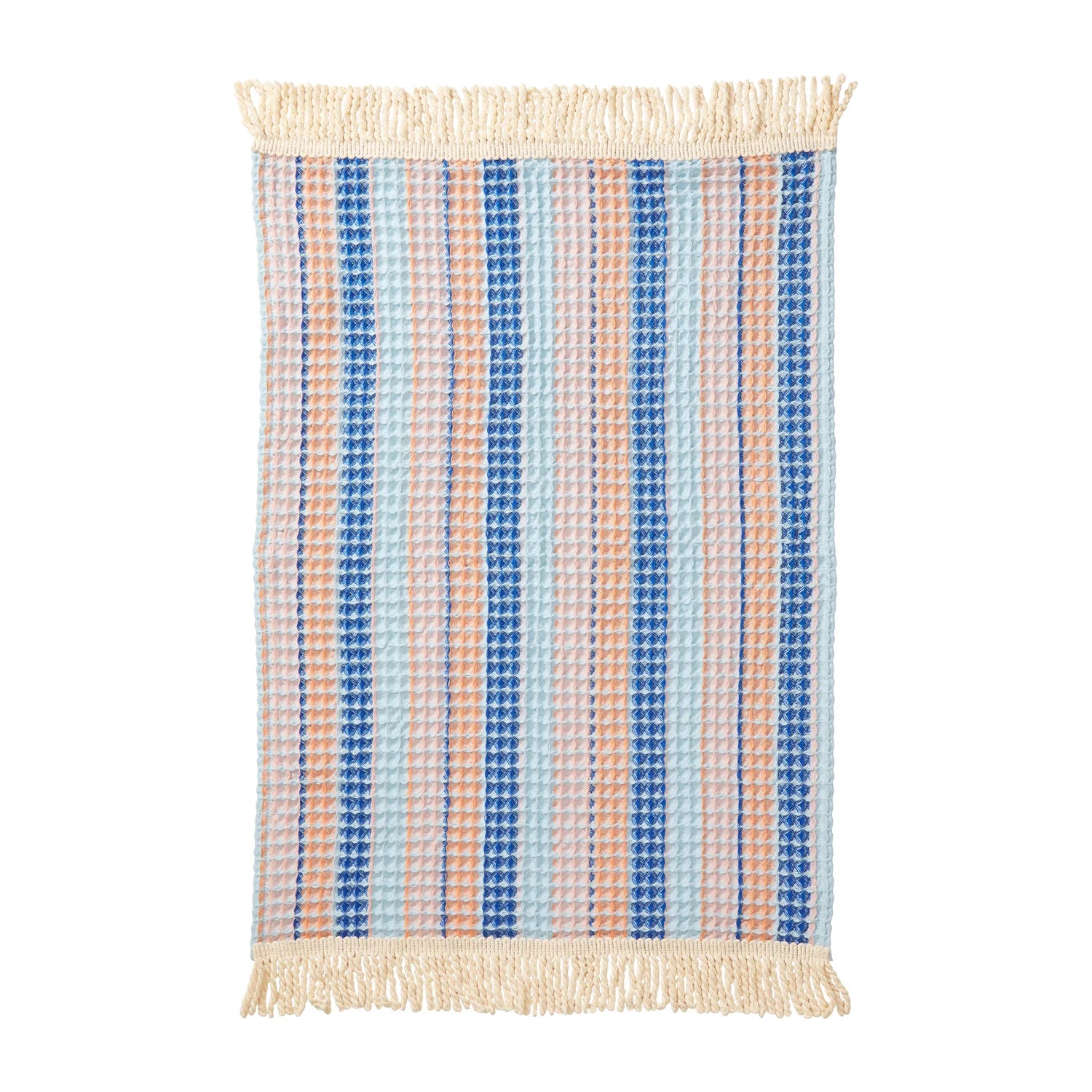 Kanti Waffle Hand Towel Ultramarine